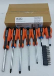 Black And Decker 17 Piece Screwdriver Set Magnetic - New In Box. Fixed Price $8.97.