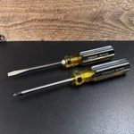 Stanley 100 Plus Screwdriver Set 2PC 66-174 1/4" Slotted 64-102 2PT Phillips Usa. Fixed Price $21.99.