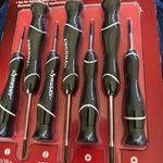 Husky 7-PC Precision Screwdriver Set: Phillips Slotted Star 1/16 3/32 1/8 T6 00. Fixed Price $19.99.