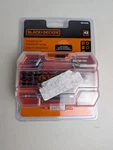 New Black+decker 42-PIECE Bit Set For Screwdriver (BDA42SD) 1/4 Inch. Fixed Price $19.50.