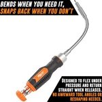 Mutt Tools TH106-102 12 Ratcheting Flexible Screwdriver For Tight Spaces. Fixed Price $21.95.