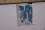 (10-PK) Heller Tip Shaft Slotted Flathead Screwdrivers Blue 13646475622. Fixed Price $8.39.