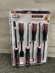 Performance Tool 6 Piece Hook & Pick W947 Durable Double-injection. Fixed Price $16.00.