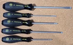 Wiha Microfinish Screwdriver Set 5 Flathead Slotted Phillips, Made Germany. Fixed Price $59.99.