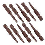 1/4" Shank 2.5MMX50MM Hexagon Tip Magnetic Screwdriver Bits 10PCS. Fixed Price $16.00.