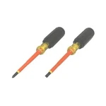 Ideal 35-9305 Insulated Cushion-grip Screwdriver Set 1/4 Slotted #2 Phillips. Fixed Price $34.59.