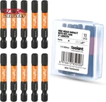 Toolant Impact Bits Set 10PCS,1/4" Hex-shank Allen Wrench Drill. Fixed Price $13.09.