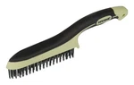Hyde 46830 High Carbon Bristle Black/white Soft Grip Handle Wire Brush. Fixed Price $10.66.