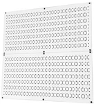 Pegboard Rack Home & Garage Tool Storage Organization White Metal .... Fixed Price $106.95.