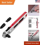 Bates Mini Ratchet Wrench, 1/4" Magnetic 90 Degree Screwdriver, Low Profile R.... Fixed Price $23.76.
