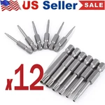 Security Torx Bit Set + Hex Key Allen - For Power Drill & Impact Driver. Fixed Price $6.19.