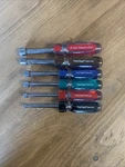 Pratt-read 1/2, 7/16, 3/8, 11/32, 1/4, 3/16 Lot Of Nut Drivers. Made In Usa. Fixed Price $22.99.