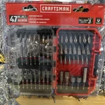 Craftsman 47-PIECE Screwdriving Set CMAF1247L Brand New. Fixed Price $17.95.