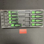 Snap-on Tools New 9PC Green Soft Grip T8 T45 Torx Screwdriver Set SGDTX90BG. Fixed Price $220.00.