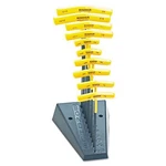 10-PIECE Balldriver Hex T-handles Set With Stand Bondhus Corp. BND13190. Fixed Price $62.05.