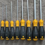 Wiha Softfinish 367 Rz 8PC Sae Hex Screwdriver Set Grip Black/yellow. Fixed Price $28.49.