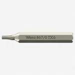Wera 058131 Micro Bit For Torx Screws, T6 30MM, 4 Hex Drive. Fixed Price $8.16.