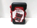 37 Piece Durable Heat-treated Steel Hyper Tough Screw Driver Bit Set With Case. Fixed Price $17.99.