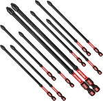 Impact Tough #2 Phillips 6 In. D2 Steel Long Extension Insert Driver BITS,10PACK. Fixed Price $24.99.