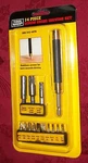 Tool Shop 14-PIECE Screw Guide Driving Set- New. Fixed Price $15.25.