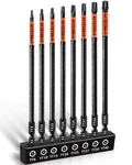 Impact Security Torx Set 6-INCH 8-PIECES Bits, Black. Fixed Price $14.64.