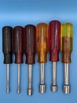 Proto Usa Nut Driver Set Pc Sae 5/16 11/32 3/8 7/16 1/2 9/16 Hollow Shaft. Fixed Price $27.99.