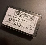 Genuine Wera 10PCS/BOX 056520, 851/1 Z Bits, 50 Mm Phillips #2. Fixed Price $45.99.