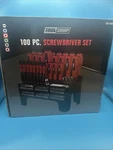 Tool Shop Screwdriver Set Of 100 Pieces 243-7025. Fixed Price $80.00.