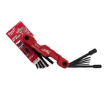 Milwaukee 48-22-2180 11-KEY Electrician's Folding Hex Set Sae. Fixed Price $18.99.