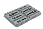 Bahco BE-9886 Piece Ergo Mixed Slotted Pozidriv Phillips Screwdriver Set. Fixed Price $121.05.