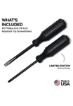 Klein Tools Limited Edition Blackout Screwdriver Set 85442BLK Discontinued!. Fixed Price $29.99.