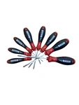 New Wiha 8 Pc. Softfinish Comfort Grip Torx Screwdriver Set (T5 - T27). Fixed Price $46.00.