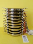 X10 (nwt) All Clad Stainless Steel 6" Round Mini Gratin Pan Lot Bundle. Fixed Price $275.00.