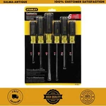 Stanley Screwdriver Set Alloy Steel Cross-ground Tips Rubber Grip Handle 6-PIECE. Fixed Price $28.99.