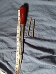 * J61 Vntg Stanley Yankee 14IN Torque Screwdriver 3 Heads, Phillips 2 Flathead. Fixed Price $18.00.