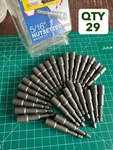 Nos 29-PACK Lot Best Way Tools 84065 Steel Magnetic Nutsetter 5/16 X 2-9/16" Bit. Fixed Price $42.91.