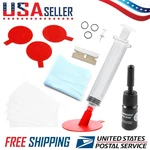 Diy Windshield Windscreen Glass Repair Kit Car Tool Set For Auto Chip Crack. Fixed Price $8.99.