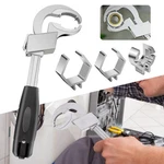 80MM Universal Double-ended Adjustable Wrench Tool Set Water Pipe Home Repair. Fixed Price $9.80.
