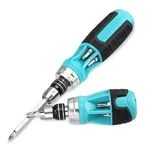 Duratech 2PCS Ratcheting Screwdriver Set, 12-IN-1 Multi-bit Standard/stubby S.... Fixed Price $27.66.