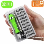 32 In 1 Small Magnetic Screwdriver Set Torx Professional Repair Tool Kit. Fixed Price $12.00.