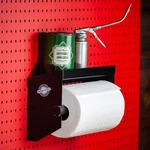 Paper Towel Holder With Shelf, Accessory Kit Heavy Du.... Fixed Price $42.11.