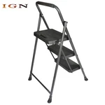 330 Lbs Sturdy Steel Step Ladder Folding Stool With Wide Anti-slip Pedal. Fixed Price $37.94.
