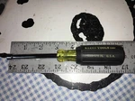 Klein Tools Inc 630 - 1/4 In. Hollow Shaft Red End Cap Nut Driver Made Usa. Fixed Price $12.00.