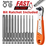 12X T6-T40 Magnetic Head Torx Screwdriver Bit Set Security Tamper Proof Star. Fixed Price $9.95.