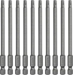 10PCS T25 Torx Screwdriver Sets, 4 Length Magnetic Security (. Fixed Price $13.78.