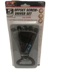 Performance Tool 5-PC Offset Screwdriver W30977. Low Profile New. Fixed Price $17.95.