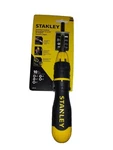 Stanley Tools 3 Inch Multi-bit Ratcheting Screwdriver, 10 Bits, Black/yellow. Fixed Price $16.47.