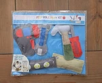 Felt Role Play Kit Tool Set 6PC Screwdriver, Drill, Hammer, Etc. Age 3+. Fixed Price $5.99.