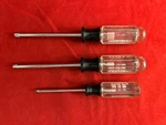 Vintage Craftsman Torx Screwdrivers 41477 T30, 41476 T25, 41473 T10 - Usa Made. Fixed Price $18.00.