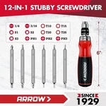 Arrow 12-IN-1 Multi Bit Screwdriver Set Ratcheting S2 Steel. Fixed Price $25.99.
